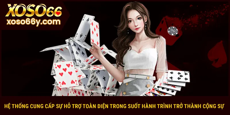 Hệ thống cung cấp sự hỗ trợ toàn diện trong suốt hành trình trở thành cộng sự